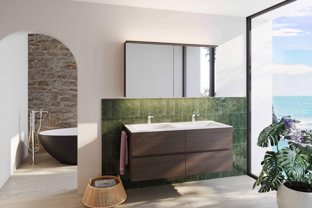 Durch den Nachhaltigkeitsansatz der Schweizer Firma Loosli wird mit der Möbellinie «Zoe» sichergestellt, dass das Möbelstück am Ende seiner Lebensdauer in der Schweiz fachgerecht aufbereitet, weiterverwendet oder zerlegt wird. Loosli AG.