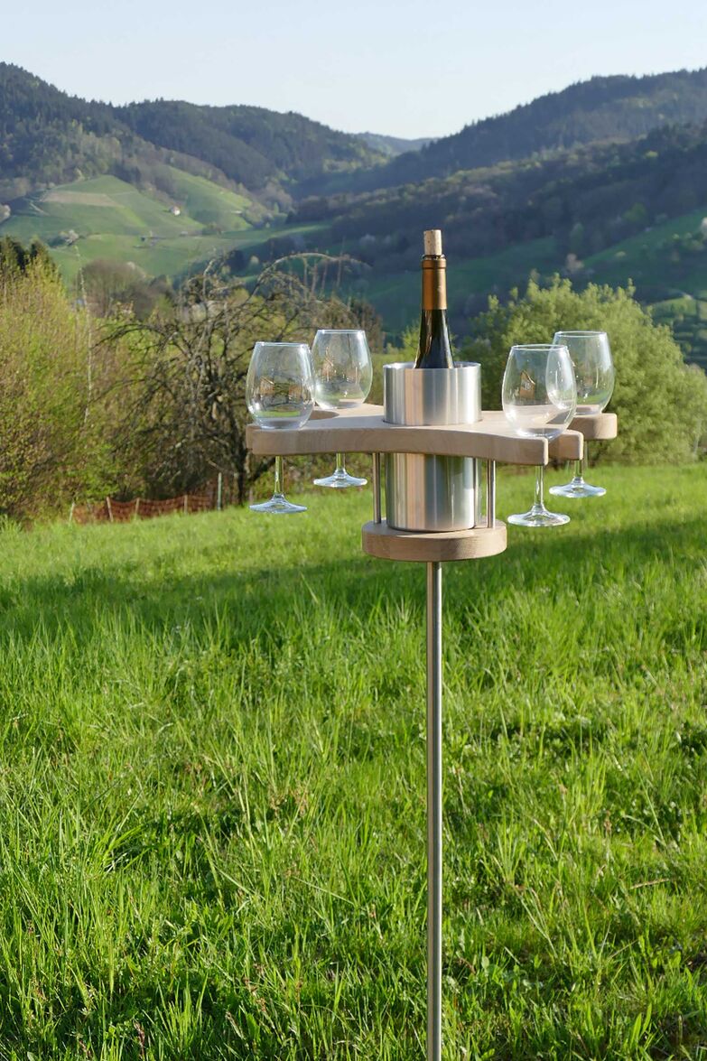 Nur Grillieren wäre ja langweilig. Mit der Outdoorküche «Circo 75» können zudem Risotto oder Pasta gekocht und Sandwiches oder Fondue zubereitet werden. Cooc. 