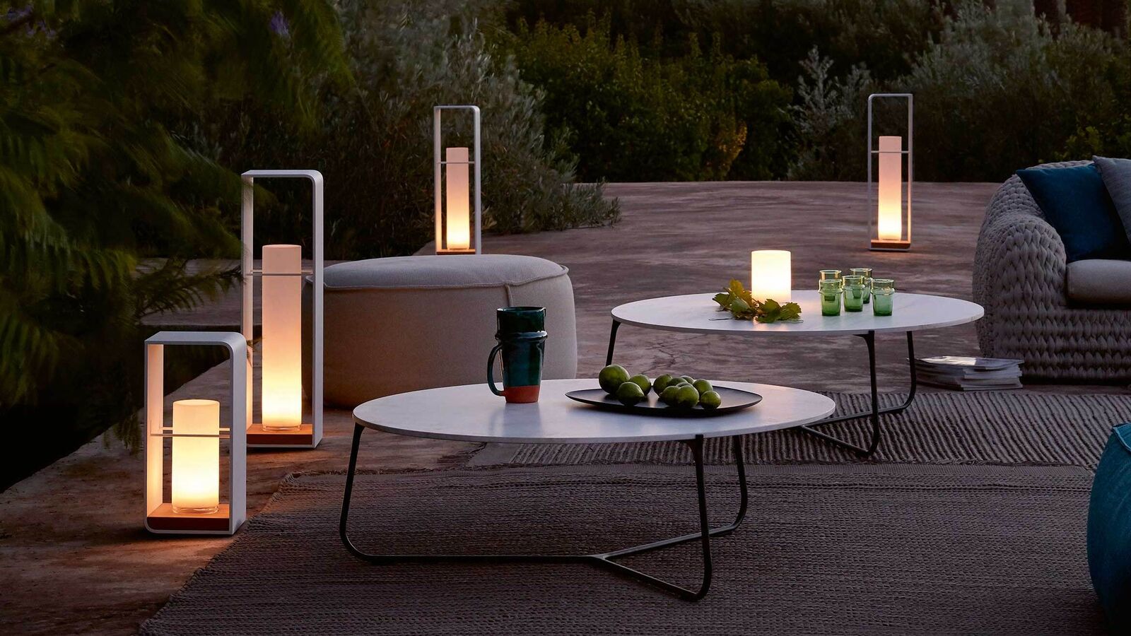 Reizvolle Sommernächte mit Gartenleuchten