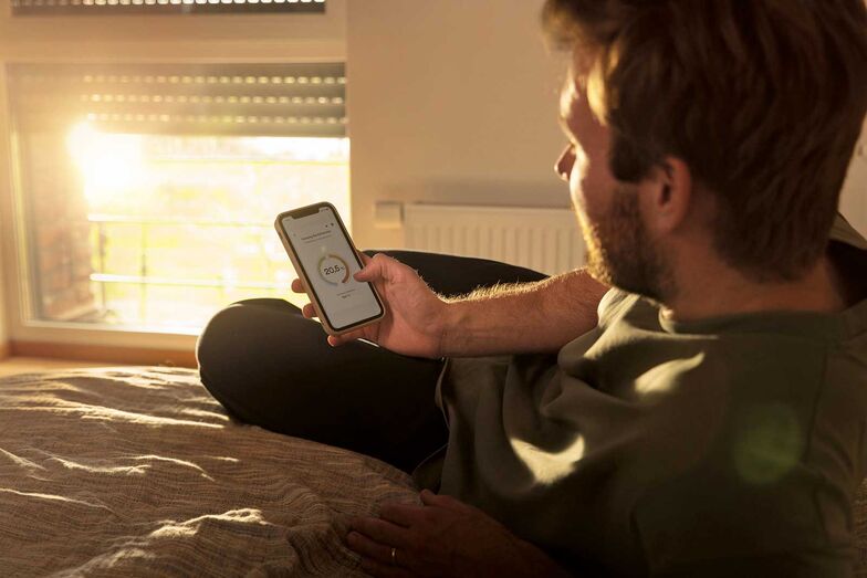 Mit smarten Heizkörper- und Raumthermostaten lässt sich die gewünschte Zimmertemperatur exakt einstellen. www.homepilot-smarthome.com