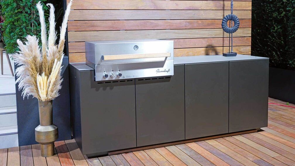 Die Küche im Garten