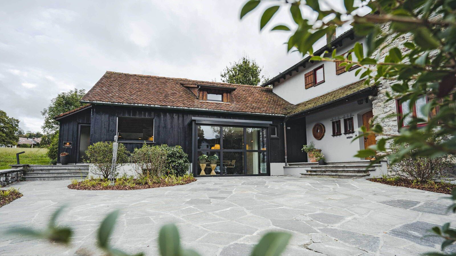 Dem ehrwürdigen Landhaus wurde neues Leben eingehaucht.