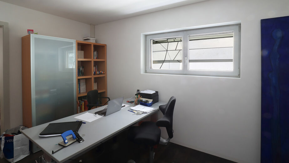 Homeoffice im Untergeschoss