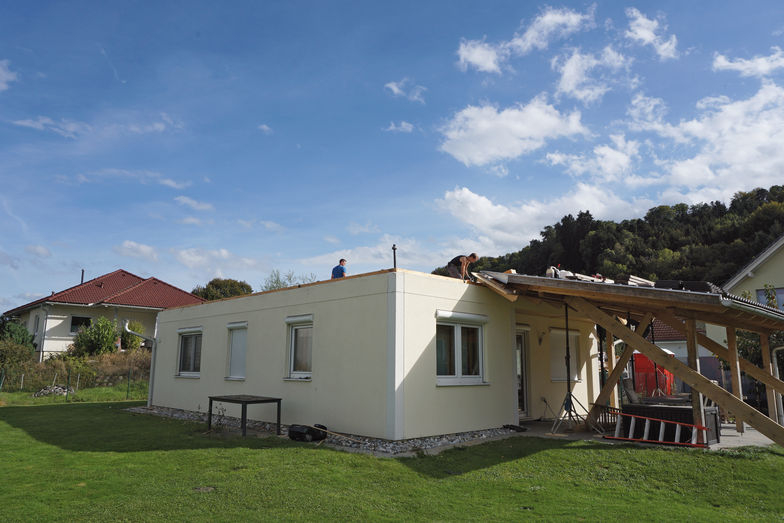 Der Rückbau des Dachs und die Vorbereitungsarbeiten dauern nur ein paar Tage.