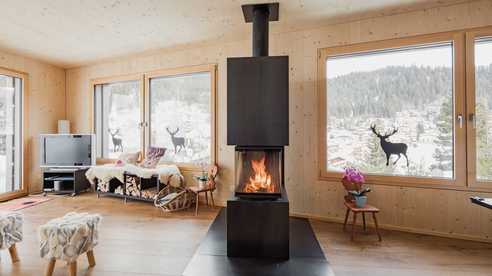 Moderne Holzarchitektur