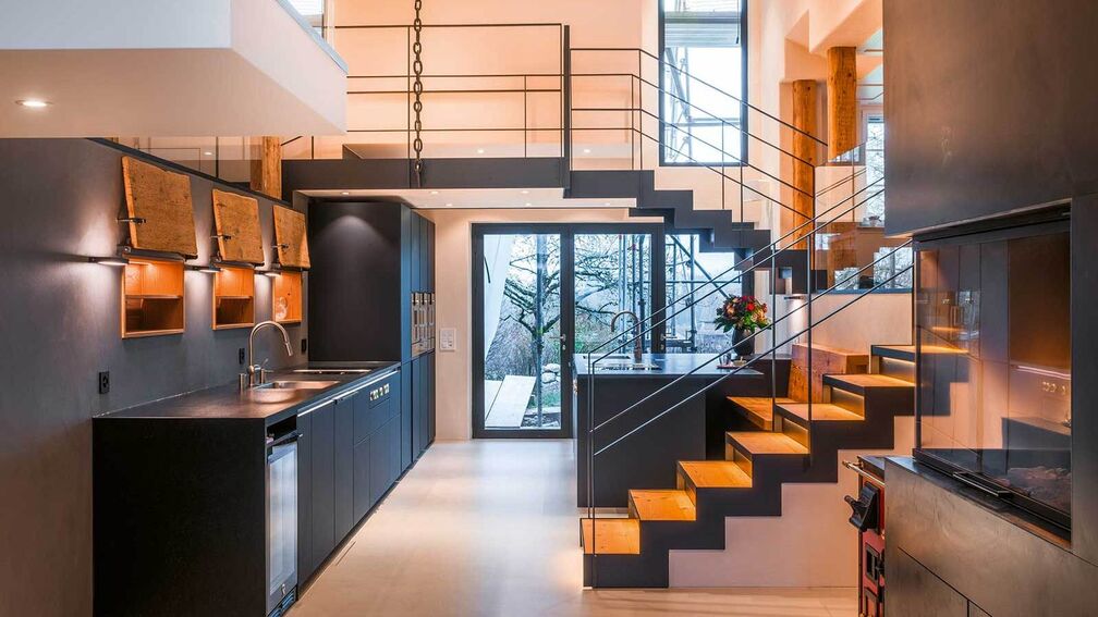 Wie nach oben, so nach unten: Treppen