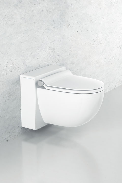 Wasser reinigt gründlicher und sanfter als Papier. Das Dusch-WC «LaPreva P1» zeichnet sich durch Komfort, Benutzerfreundlichkeit und Funktionalität aus. LaPreva.